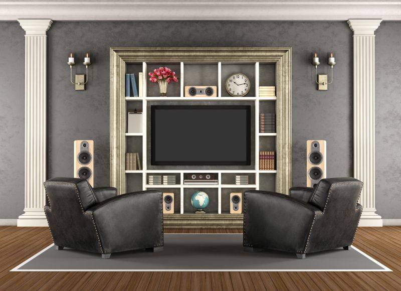 Entertainment Center Installation